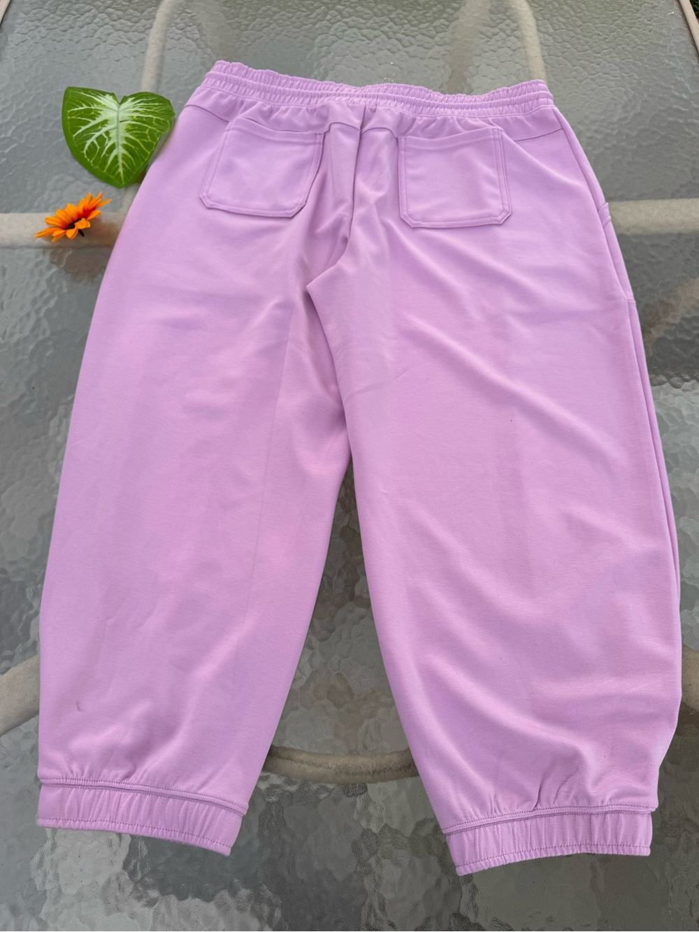 🩷NWT Scoop Scuba Barrel Pant Cotton Rose Pink XXL 20